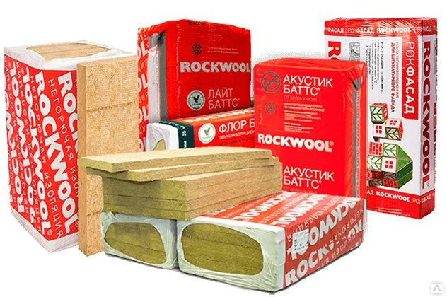 Утеплитель и шумоизоляция Rockwool